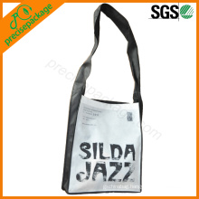 Eco friendly non woven shoulder leisure bag with personalized print